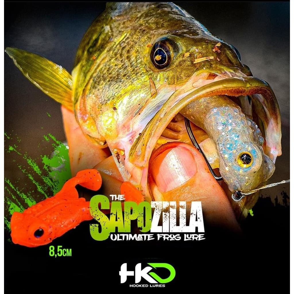 Isca Artificial Frog Soft HKD Sapozilla 8,5cm 12g – 4und