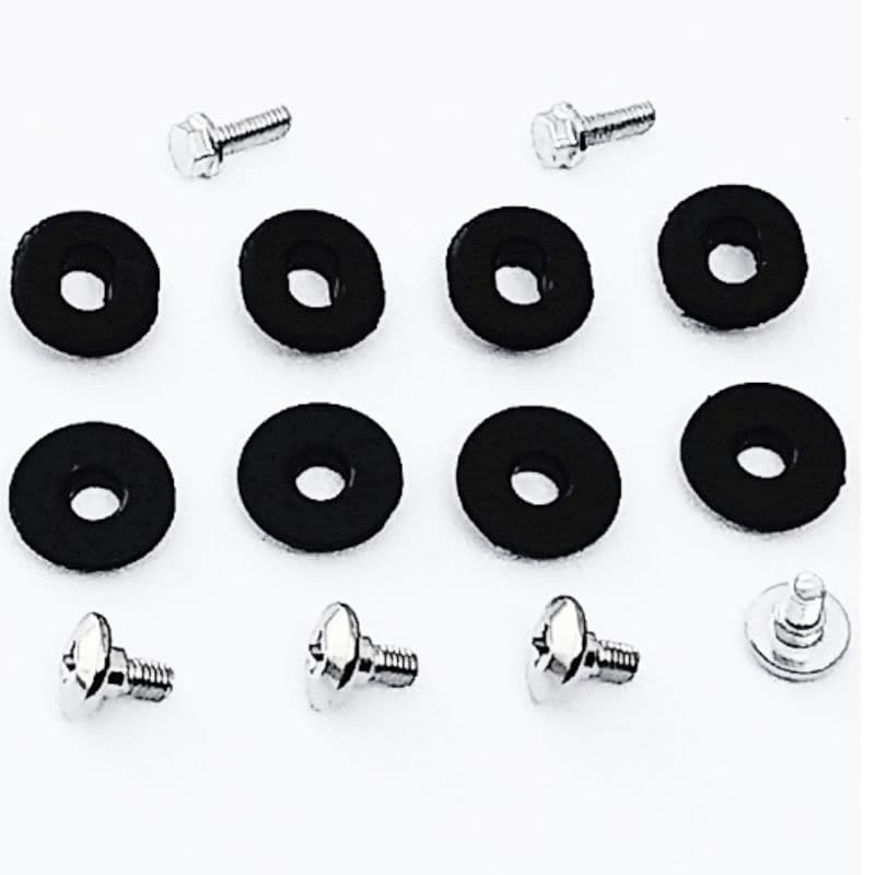 Kit Parafusos E Coxins De Borracha Para Fixação Da Carenagem Da Honda NX 400 Falcon Xre 300