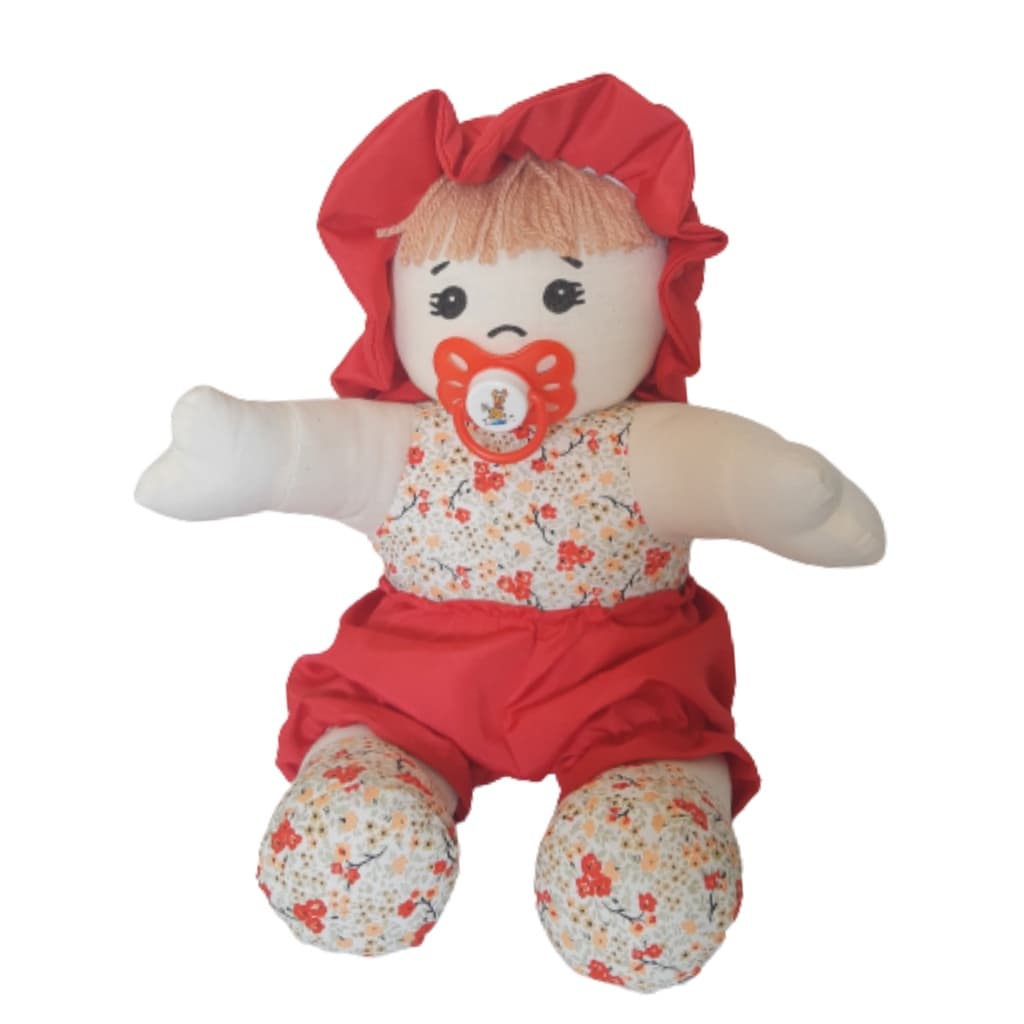 Boneca Bebê Boneca Decoração Boneca de Pano Boneca Presente Dia das Crianças Boneca de Pelúcia  Menino ou Menina de Pano