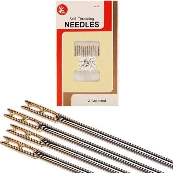 Agulha De Mão Para Cego - 12 Unidades