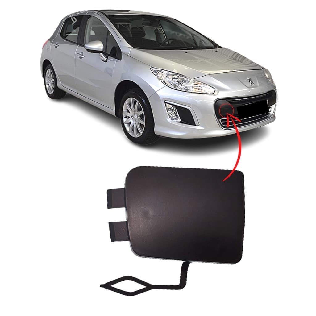 Tampa Reboque Parach Dianteiro Peugeot 308 2012 2013 2014 2015