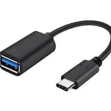 Cabo Adaptador Otg Tipo C dados Pendrive Usb 3.0 Celular Smatphone