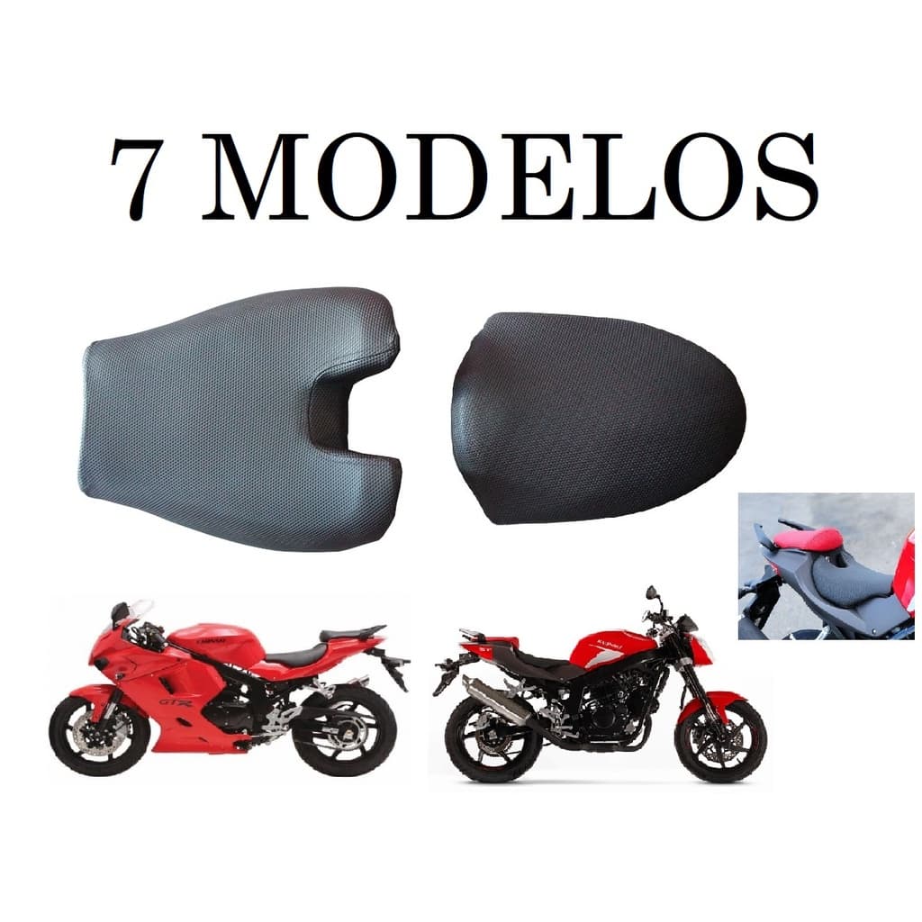 Par Capa Do Banco Kasinski Comet Gt 250 / Gtr 250 / Gt 650 / Gtr 650 Modelo Original - Lisa / Antiderrapante / Fibra de Carbono