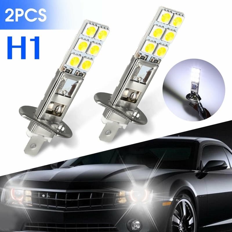 2pcs H1 H3 6000K Super Branco 55W CREE Luzes De Nevoeiro Para Carro Kit De Lâmpadas Led Dirigir Lâmpada DRL
