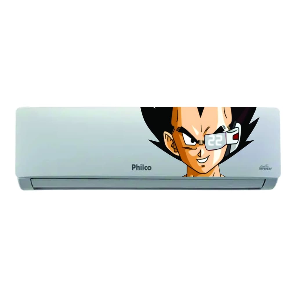 Adesivo Recorte Goku Ar Condicionado Dragon Ball Z Super