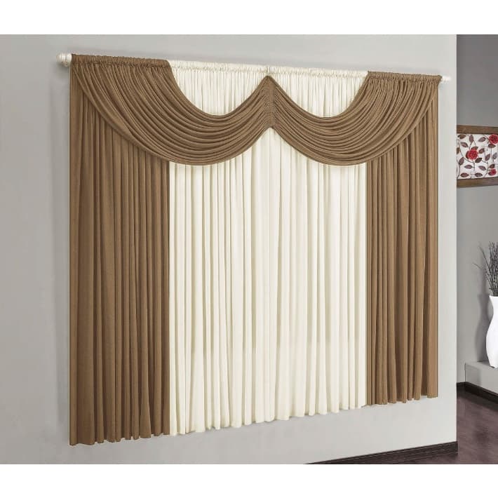 Cortina modelo Paris 3.00x2.80m
