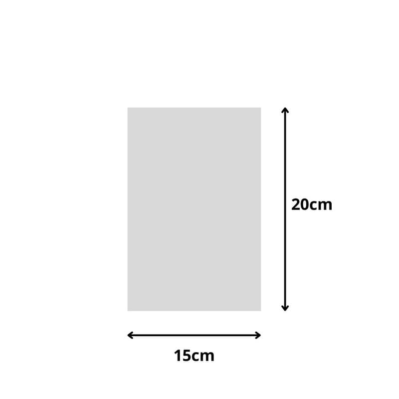 Saco Plástico Transparente 15x20 1KG PE 0,06 com 600 unidades - Vídeo Demonstrativo