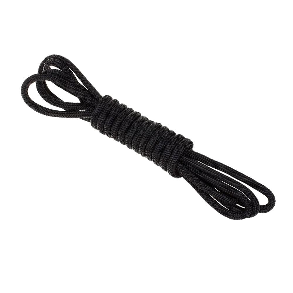 Corda 6mm 5 metro Preta Polipropileno Náutica Cargas Camping
