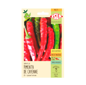 Sementes de Pimenta de Cayenne - 250 mg - Isla