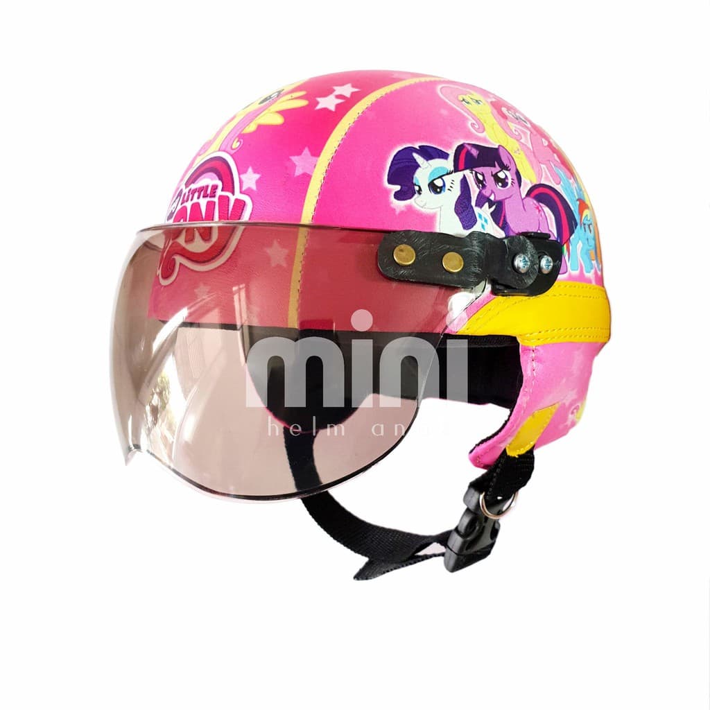 MINI Capacete My Little Pony Motif Para Crianças