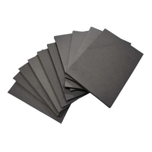 EVA Preto Resistente 30 Cm X 22cm X 15 Mm - Kit 10 Placas preta