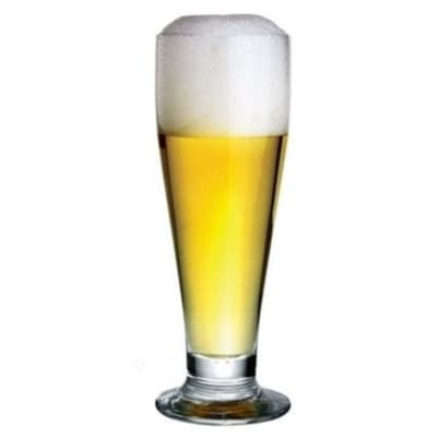 Jogo De Copos Para Cerveja 300ML Modelo Tulipinha - Copos De Vidro Tulipa De Chopp Utensílios De Cozinha Nadir