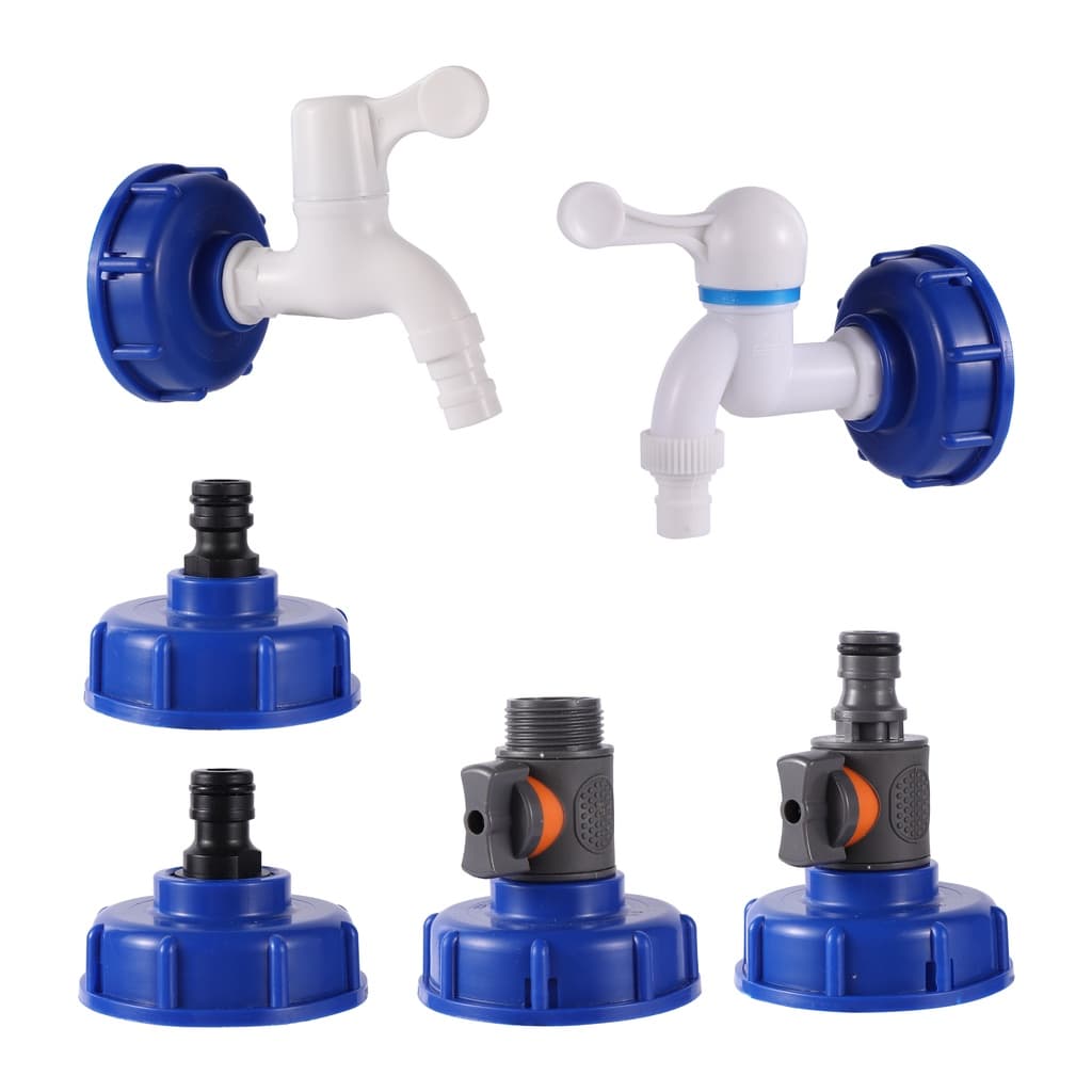 Adaptador De Tanque IBC S60 , Válvula De Torneira De Rosca Grossa , Substituição , Barril De Tonelada , De Água , Conect