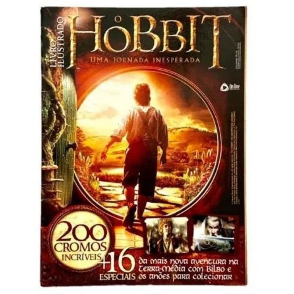 Álbum O Hobbit - Uma Viagem Inesperada  -  (On line editora)