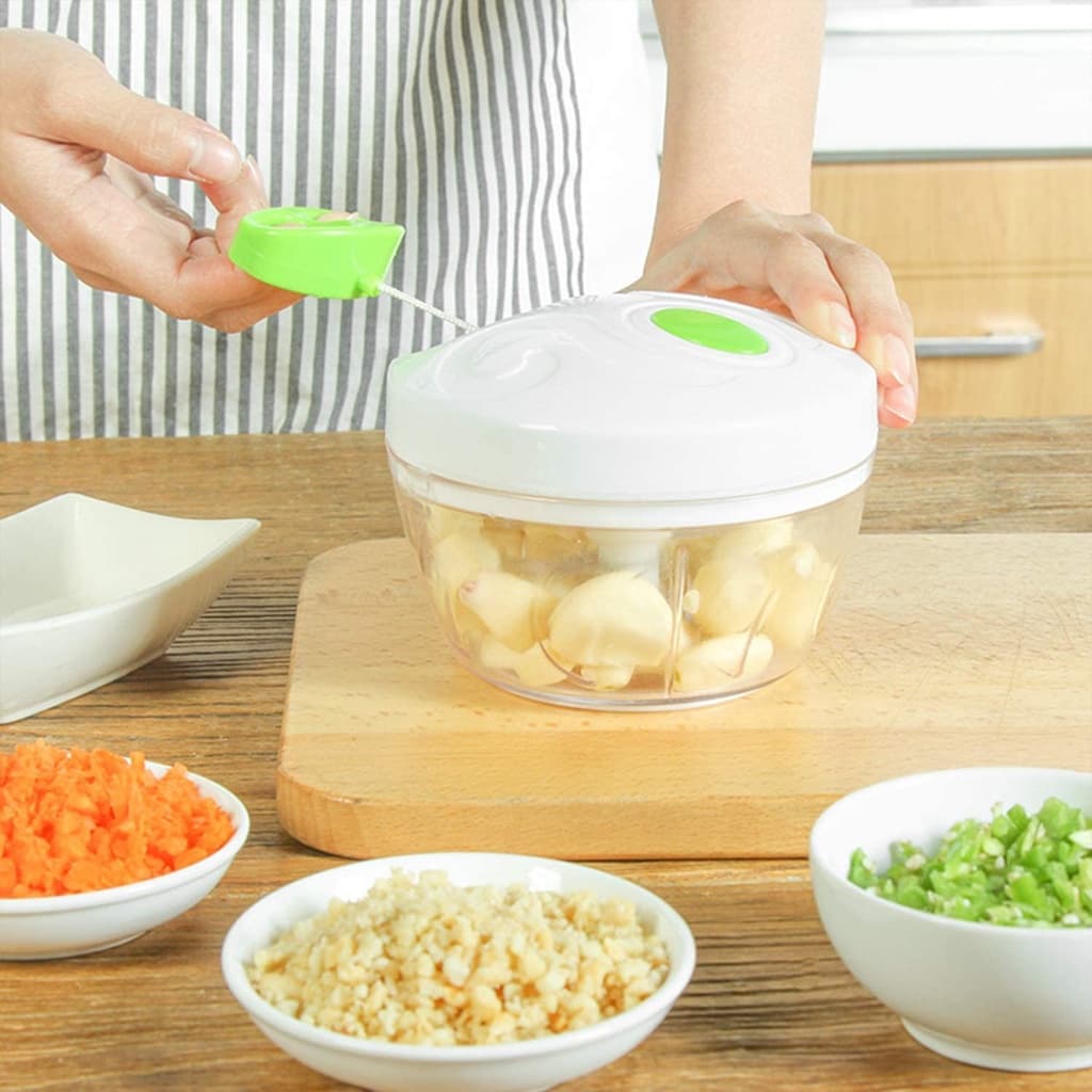 Processador Alimentos Manual e Triturador