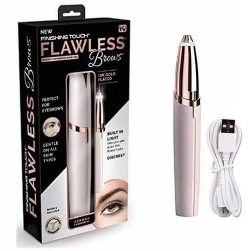 Depilador Sobrancelha Elétrico Flawless Recarregável