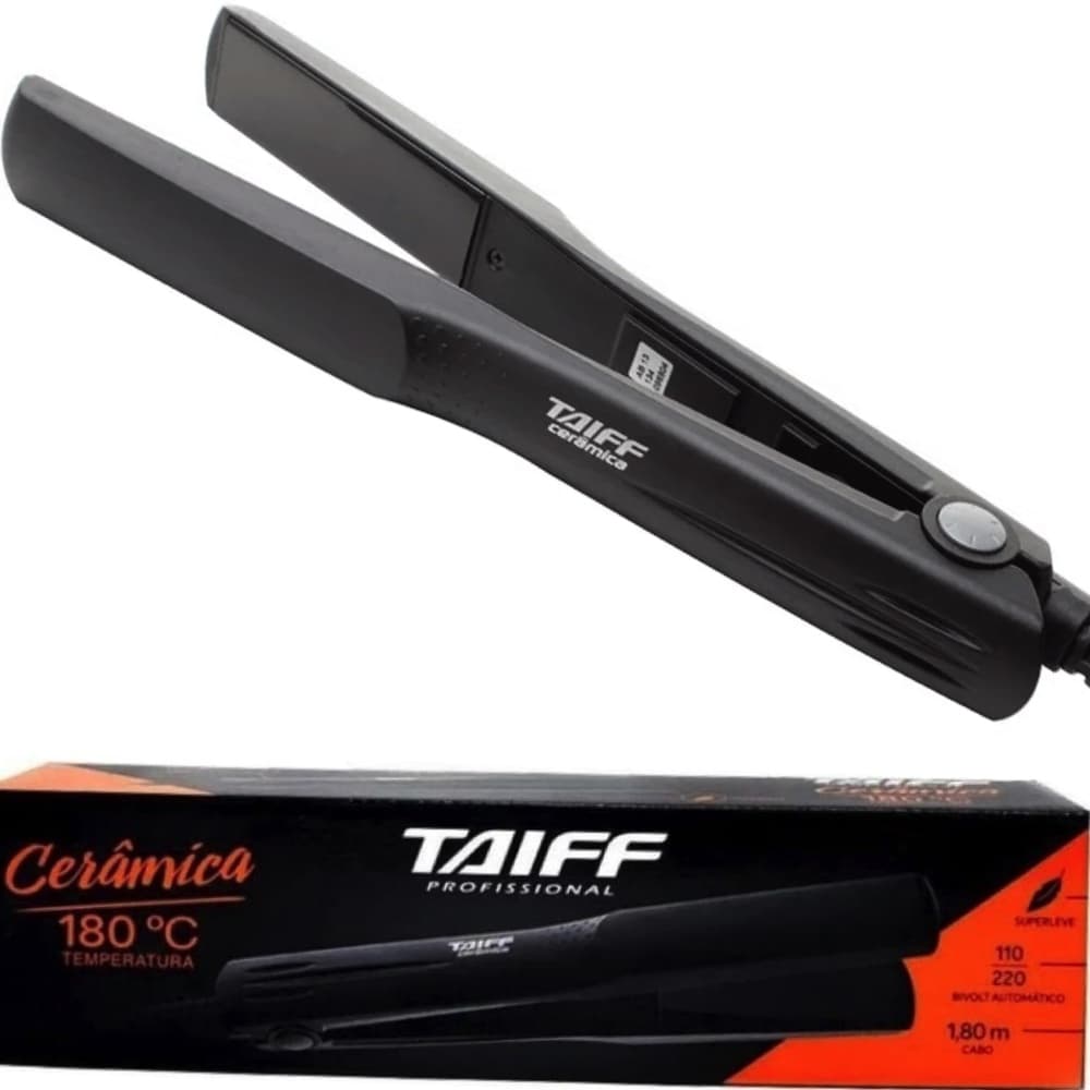 Prancha Chapinha Taiff Profissional Cerâmica Original Bivolt