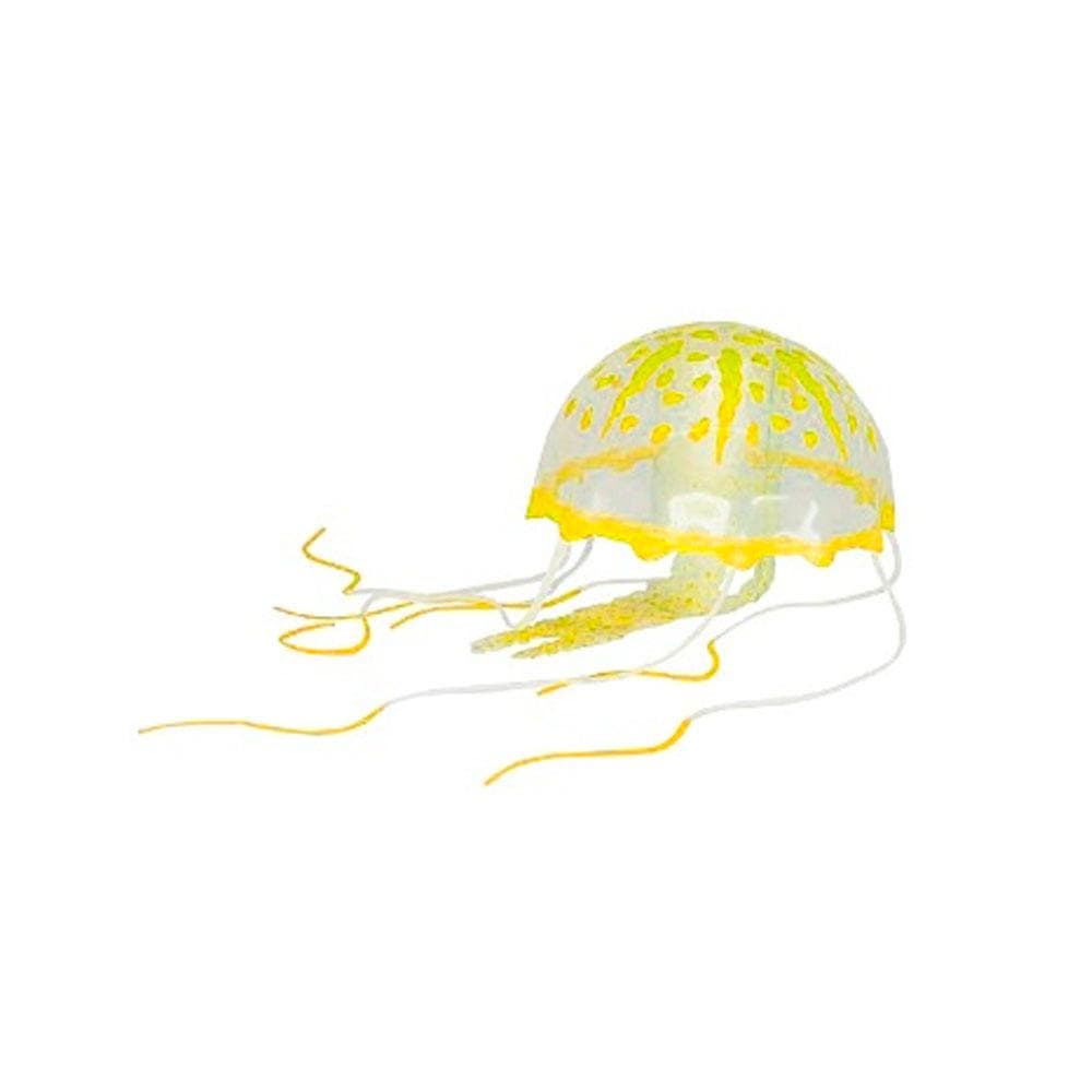 Enfeite para Aquário Maxxi Agua Viva YS-1502Y Mini Amarelo