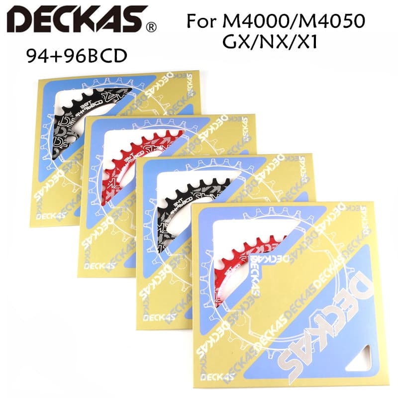 Deckas 94 + 96 Bcd Bicicleta 32T 34T 36T 38T Mtb Bicicleta Coroa De Coroa Estreita Para M4000 M4050 Gx Nx X1 Manequim