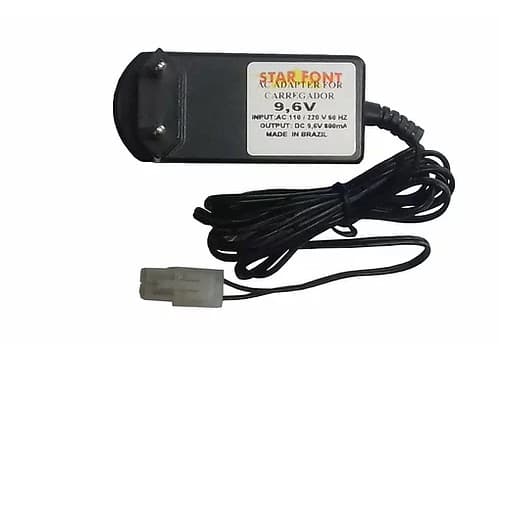 Carregador 9,6V 800mAh