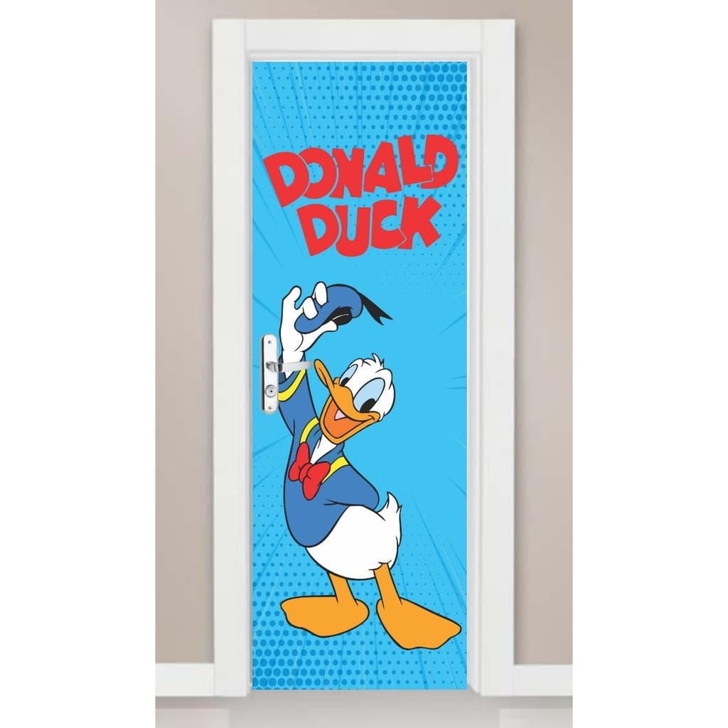 Adesivo Porta Parede Quarto Infantil Pato Donald Exclusivo!