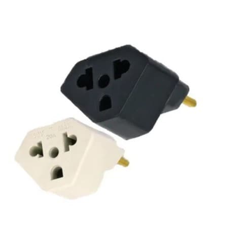 5 Adaptadores De Tomada para air fryer microondas para pino grosso Padrão Novo e Antigo adaptador