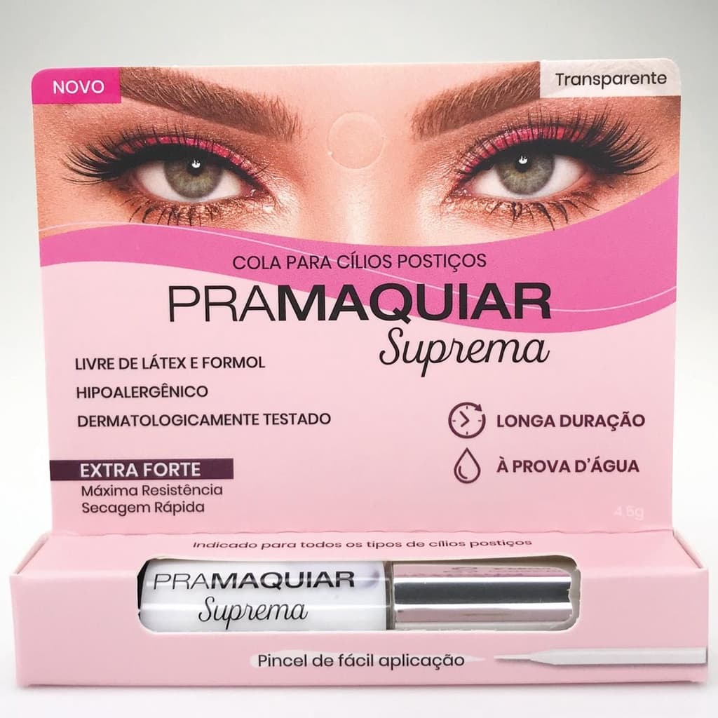 Suprema Cola Cilios Postiços Pramaquiar Extra forte