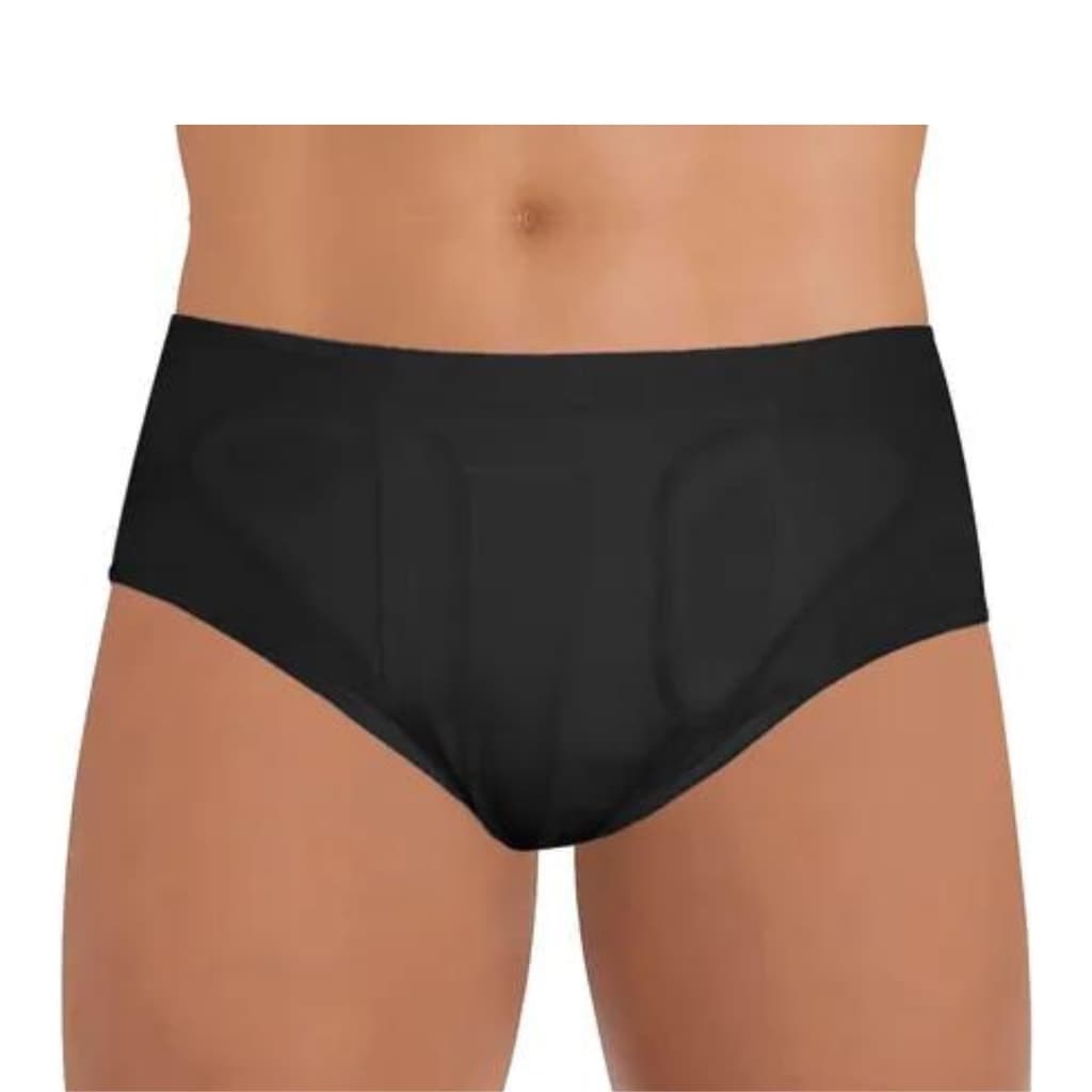 Cueca Cinta para hérnia inguinal Dupla Suporte removível