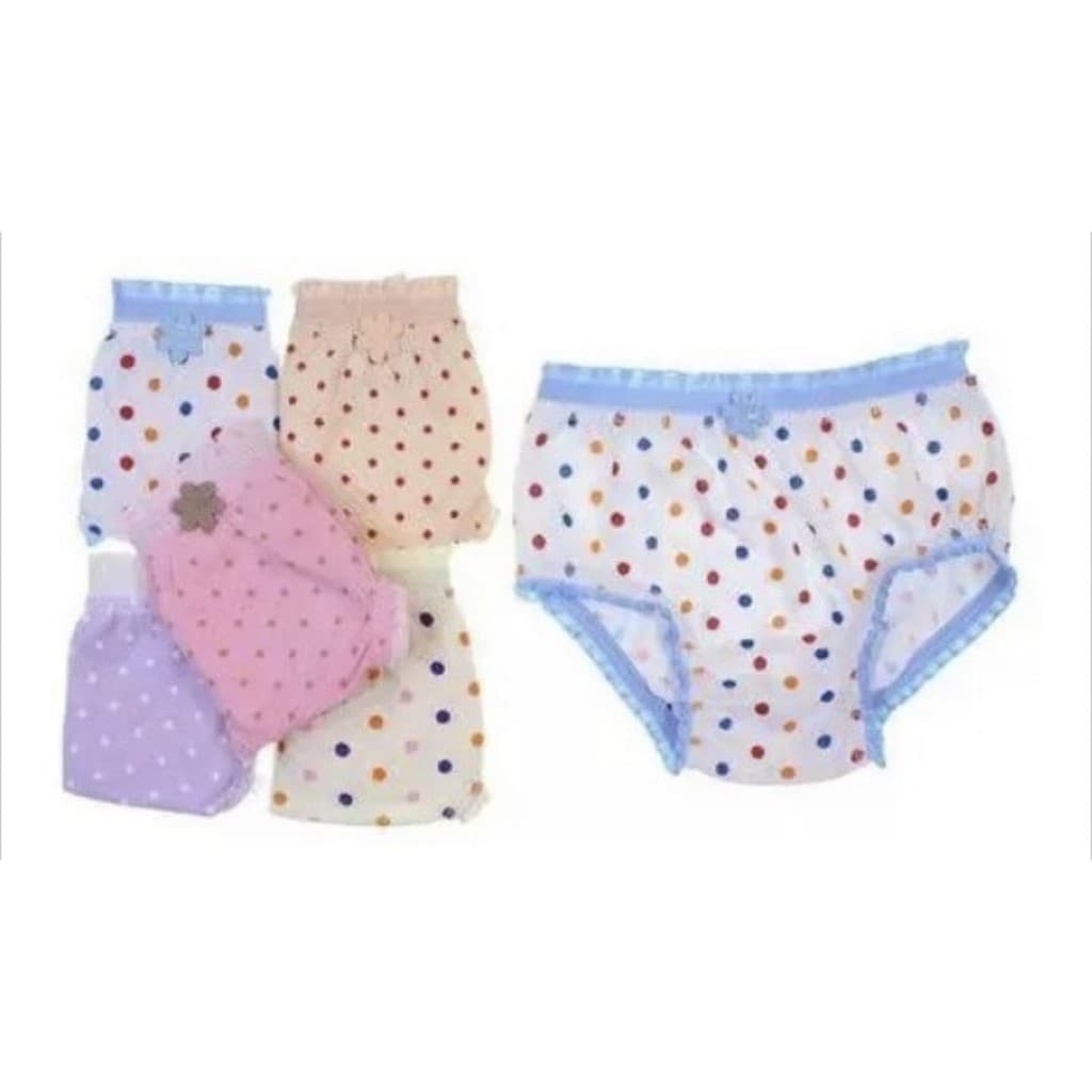 Kit/3 Calcinha Infantil Kellynha Estampada - 100% Algodão