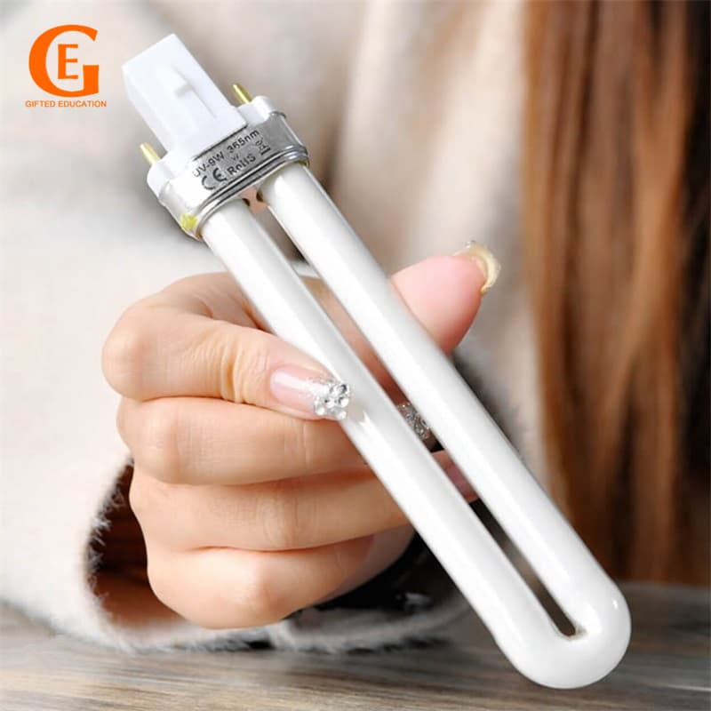 9W/12W Substituição UV Cura Lâmpada Tubo Lâmpadas Para Máquina De Gel Secador Arte Do Prego Compõem DIY Resina Artesanat