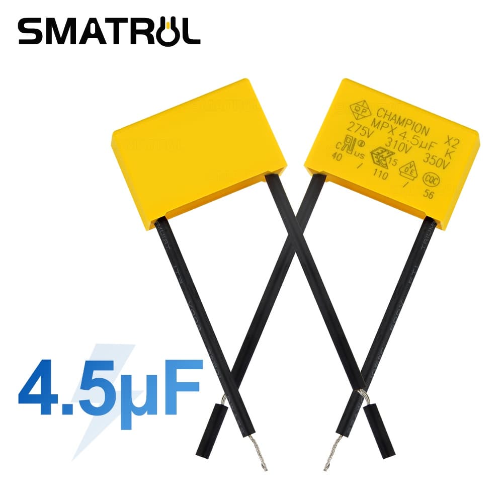 SMATRUL X2 Capacitor De Segurança Série AC 0.1UF/275V4.5UF/350 V Para Não Neutro Wifi Interruptor De Toque Parede