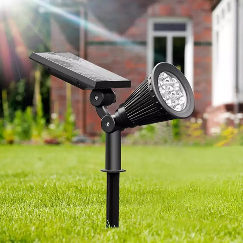 Luz Led Solar para quintal cor Amarela