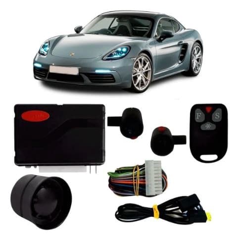 Alarme Carro Automotivo Universal Sistec 1 Controle