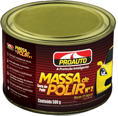 Massa De Polir N°2 500g - Proauto - 4544