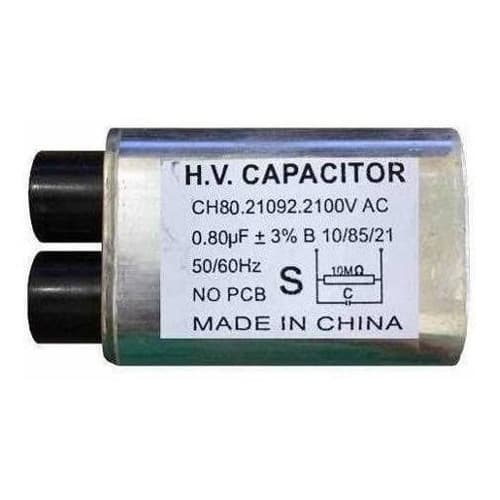 Kit Capacitor 0,80uf 2100v + 2 Fusível 20a + Fusível 5kv 0,8