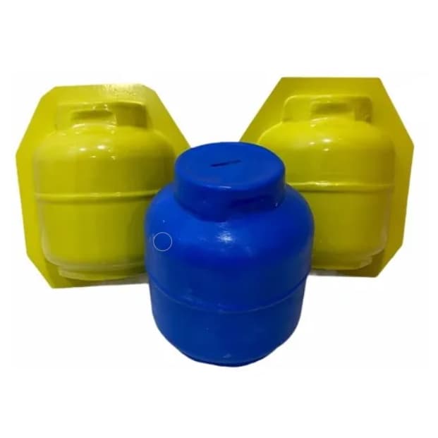 Molde Forma Abs Cofrinho Botijão De Gás 24x19 Linha Gesso