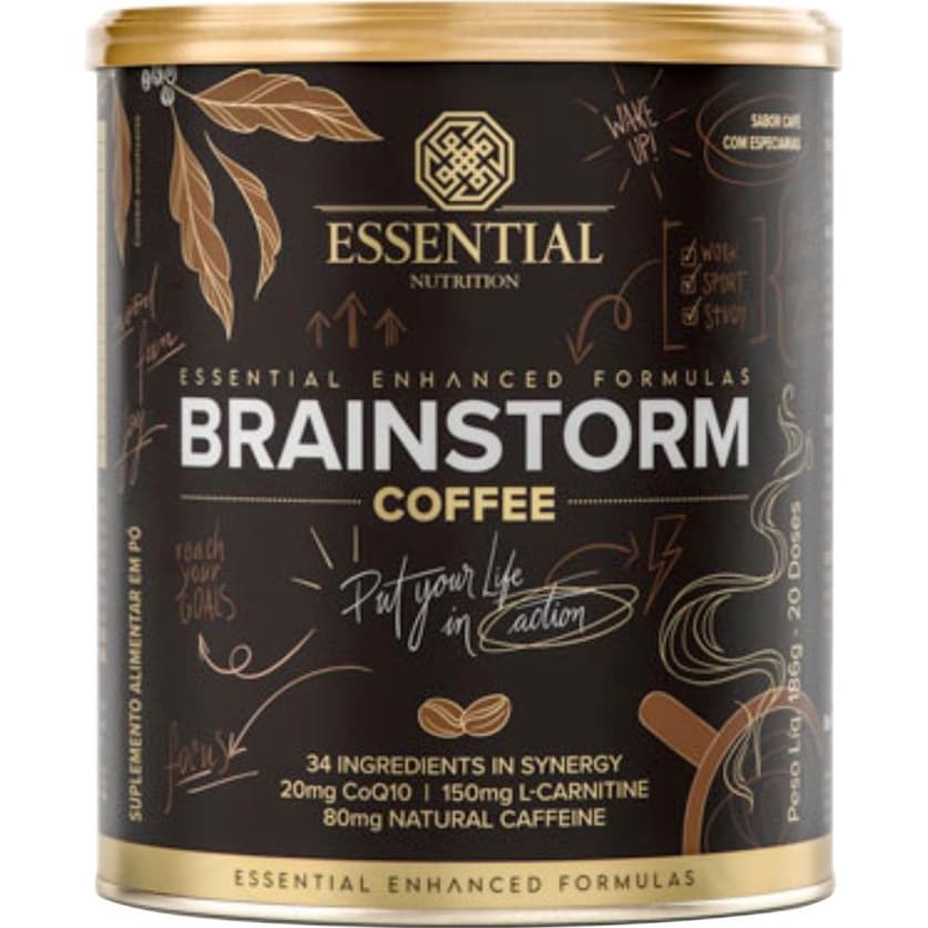 Novo Cafe Essential Brainstorm Coffee Com Coq10 Tcm