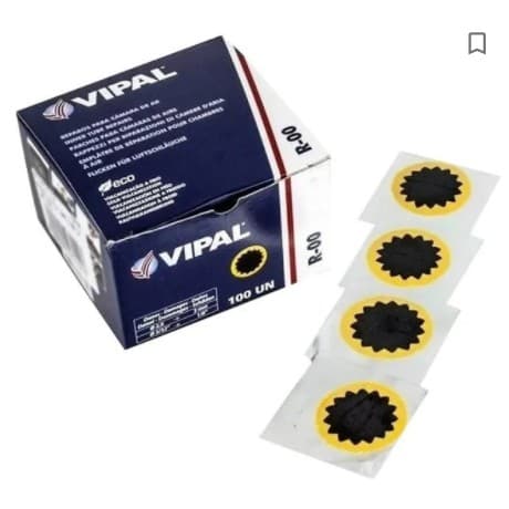 Kit Com 30 Remendo Reparo Camara Vipal Estrela R-00 30mm