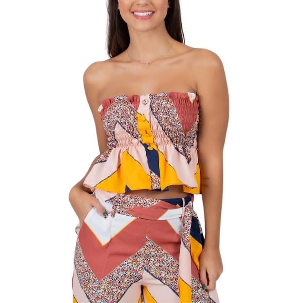 Cropped Miss Misses Marrom