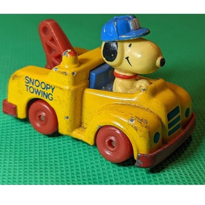 Miniatura Carro do SNOOPY década de 70, United Feature Syndicate Inc. Peça RARA licenciado para INTER TRAD. TEC. Made in China