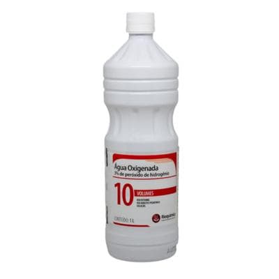Água Oxigenada 10 Volumes Antisséptico Rioquímica 1 Litro