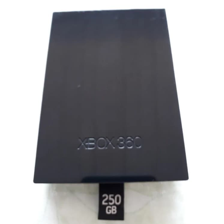 Hd 250gb Para Xbox 360 Interno Com Case Xbox 360 Slim E Super Slim