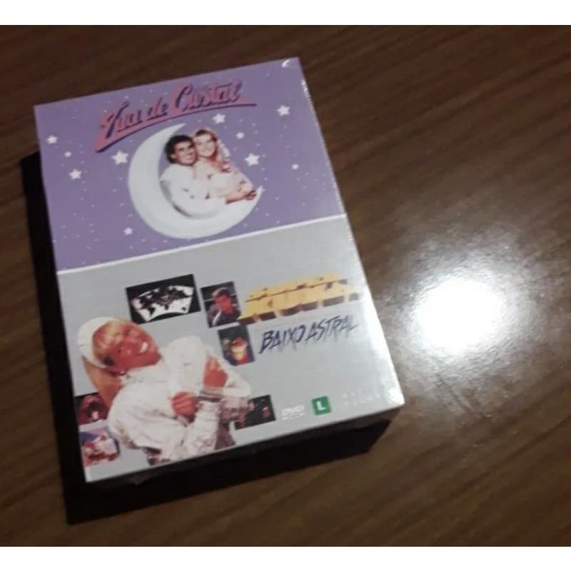 Box Dvd Xuxa Lua De Cristal e Xuxa Contra O Baixo Astral Lacrado