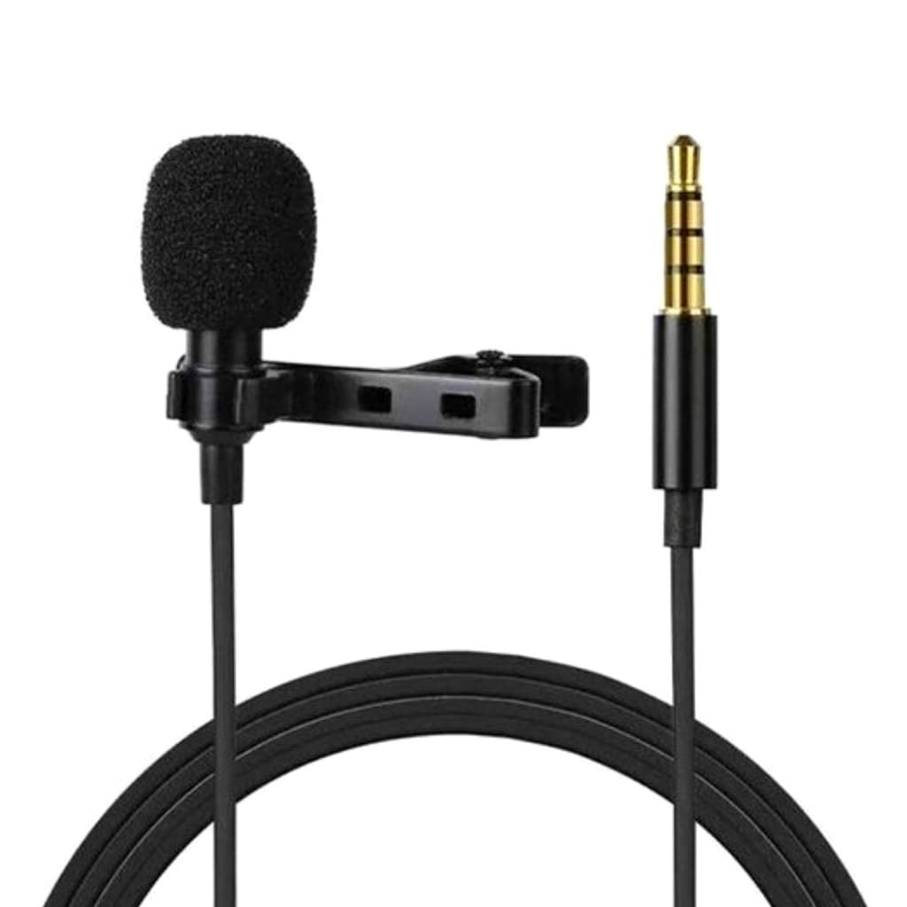 Mini Microfone De Lapela Youtuber Plug P2