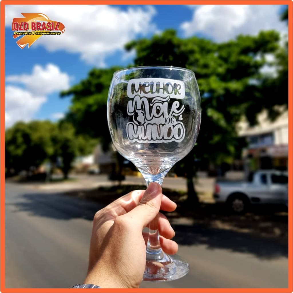 Taça de Gin Cozumel 615ml - MELHOR MÃE DO MUNDO