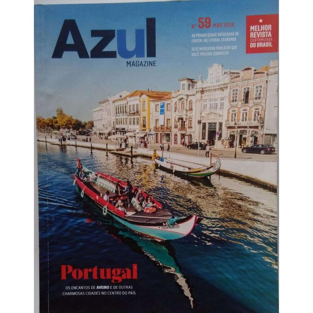 Azul magazine. Portugal n° 59 mar. 2018. de Vários pela Azul (2018)