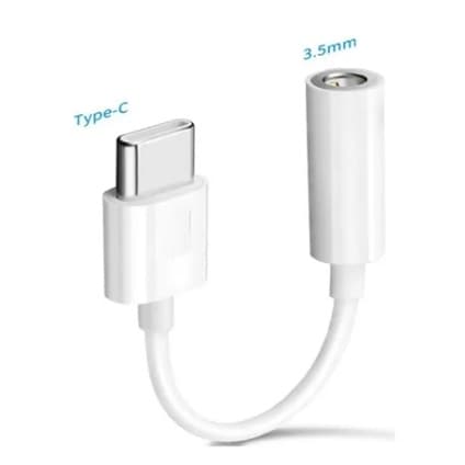 Cabo Adaptador Tipo C Usb-c Para Fone Ouvido P2 P3 3.5mm
