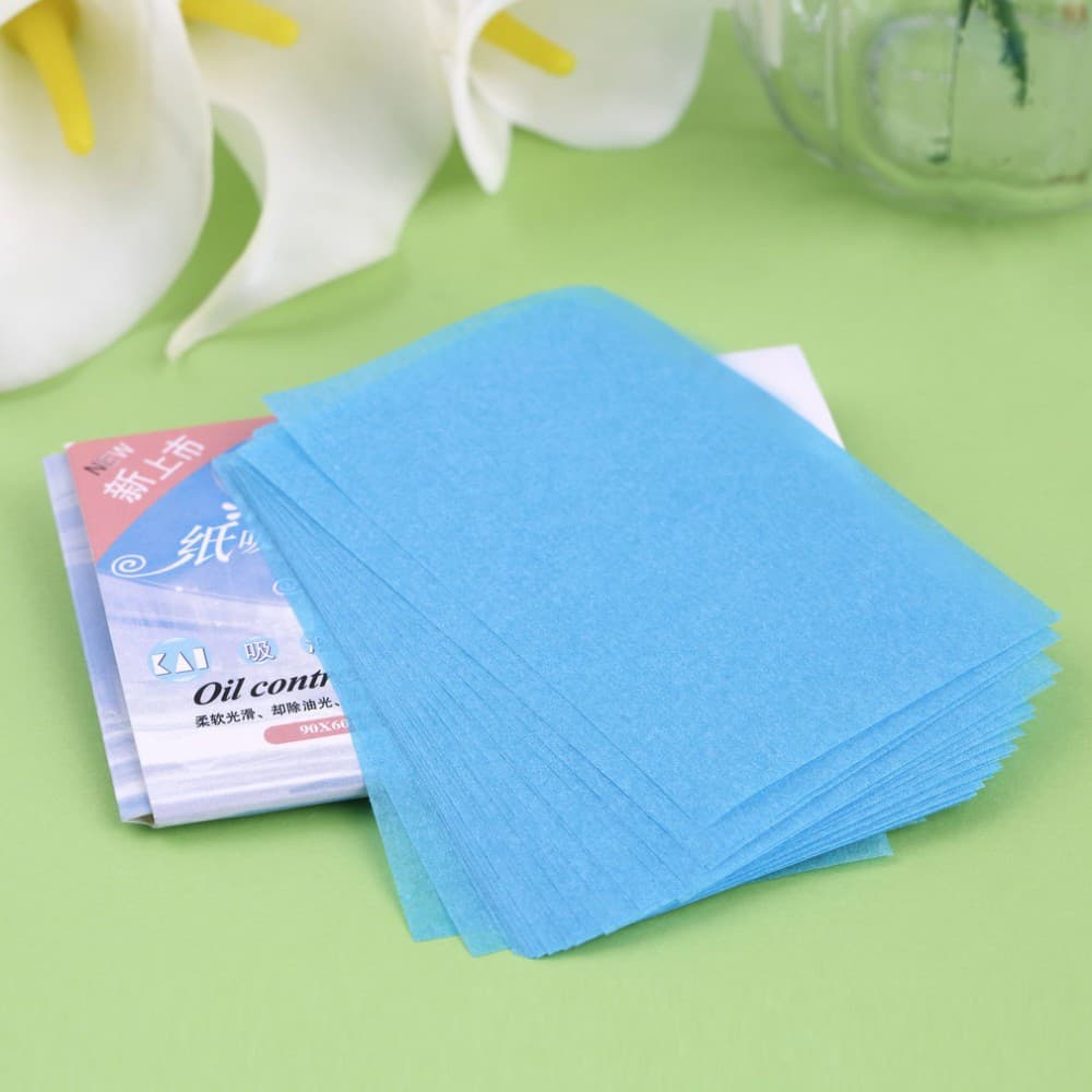 50 Papel Absorvente Facial, Ante Oleosidade.