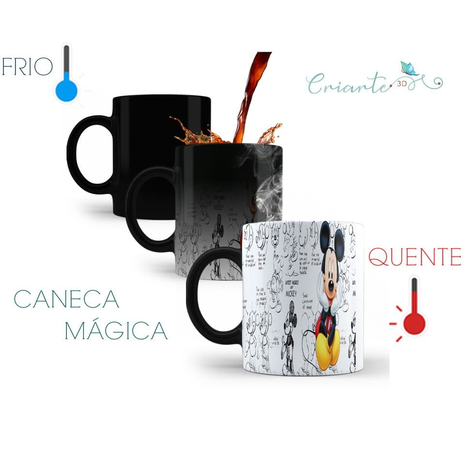 Caneca Porcelana Mágica  Looney Tunes #20