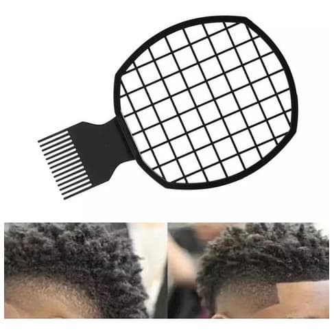 Pente Raquete Para Nudred Cabelo Afro Azul